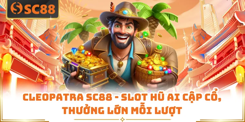 Cleopatra SC88 - Slot Hũ Ai Cập Cổ, Thưởng Lớn Mỗi Lượt